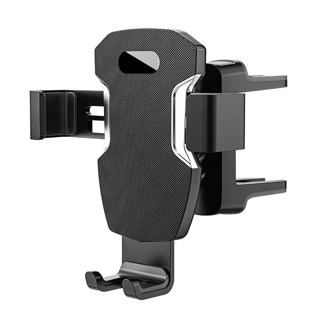 Universal Car Phone Mount – Round Air Vent, One-Hand Gravity Lock