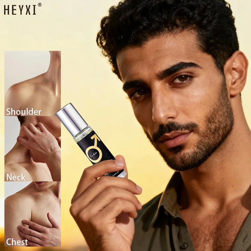 HEYXI Pheromone Cologne Perfume Oil for Men – 10ml Roll-On Men's Roll-On Cologne Oasis Select