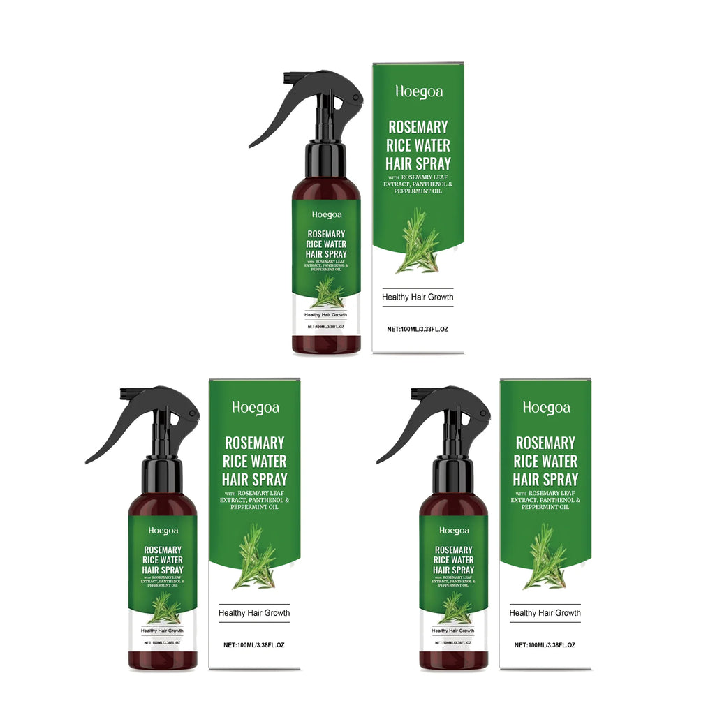 HOEGOA Rosemary Hair Growth Spray – Anti-Baldness Scalp Treatment Hair Growth Spray Oasis Select Damage Repaired