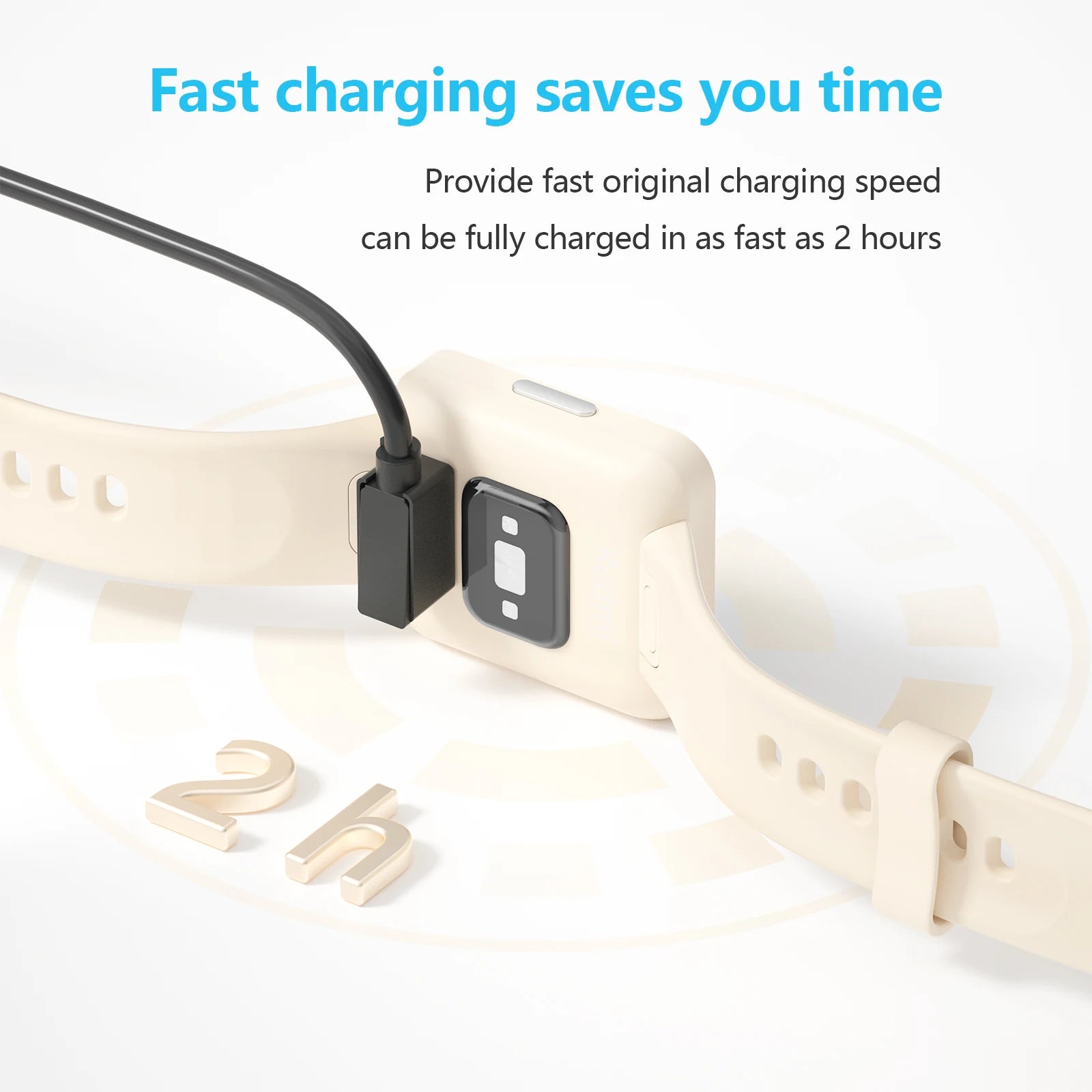 USB Charger for Xiaomi Mi Band 7 Pro & Redmi Watch 2 Lite Smartwatch Charger Oasis Select