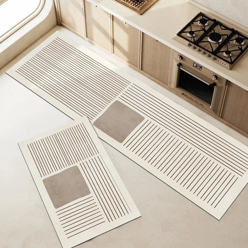 Hot sell minimalist diatomaceous earth mat for household kitchen floor mat, long non slip foot mat Oasis Select 05 50X80cm