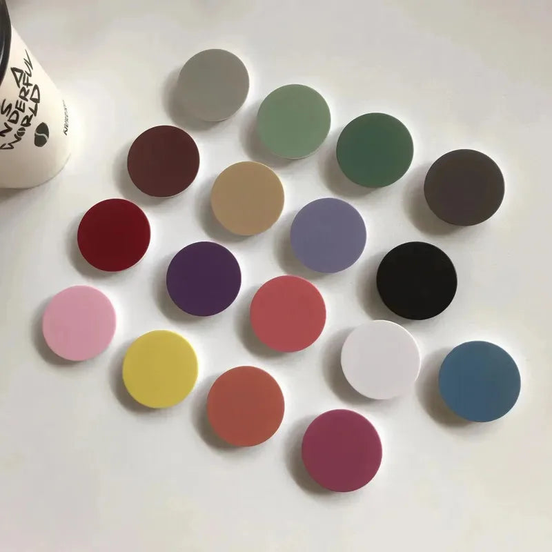 5/10/15pcs Round Finger Grip Tok Cellphone Holder Foldable Expanding Phone Stand Mobile Accessories For Iphone Finger Bracket Oasis Select