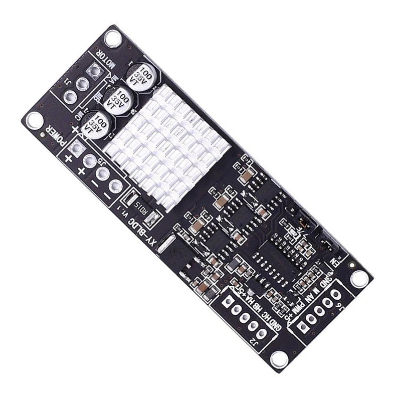 WISH DC 12V-30V 200W Three-Phase BLDC Motor Controller Hall Sensor 10Khz PWM Driver Forward Reverse Oasis Select