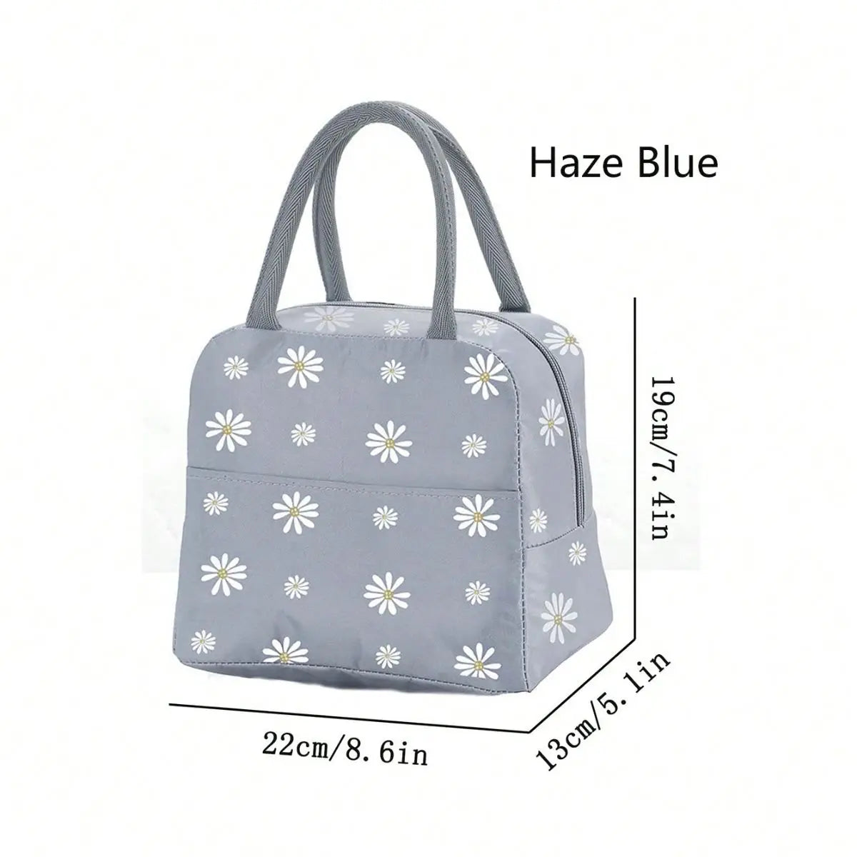 1pc Reusable Lunch Bag Ideal for work Travelling Convenient and practical Keeps you cold and warm Oasis Select Blue M