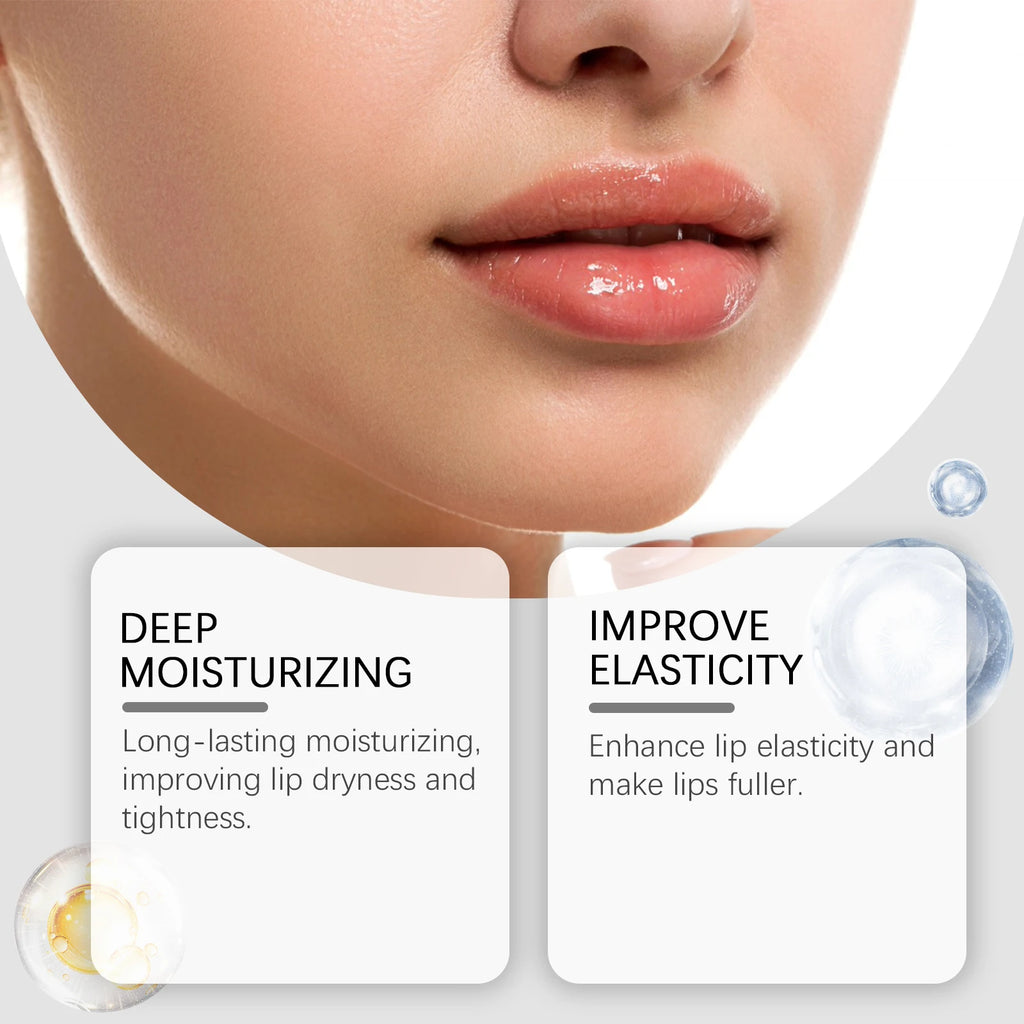 Smooth Moisturizing Lip Oil Relieve Dryness Remove Dead Skin Enhance Lip Elasticity Deep Nourishments Soothing Lip Care Cream Oasis Select