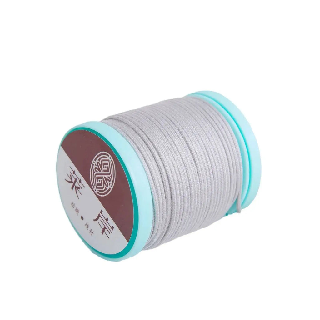 1.5mm Core-Spun Cotton Cord Bodhi Bead Bracelet Handmade Macrame Yarn Oasis Select