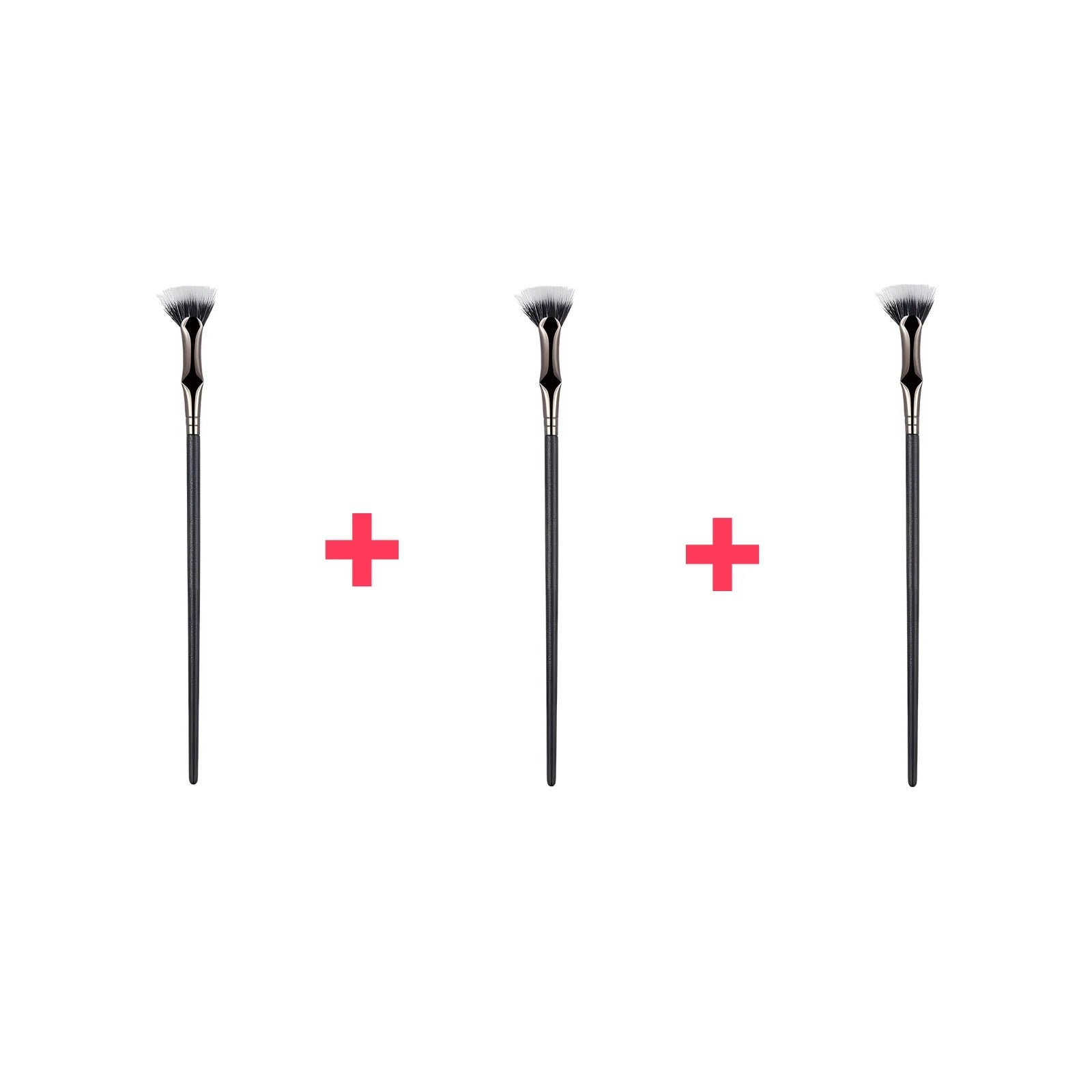 Eelhope Double Layer Fan Eyelash Brush | Eye Makeup Tool