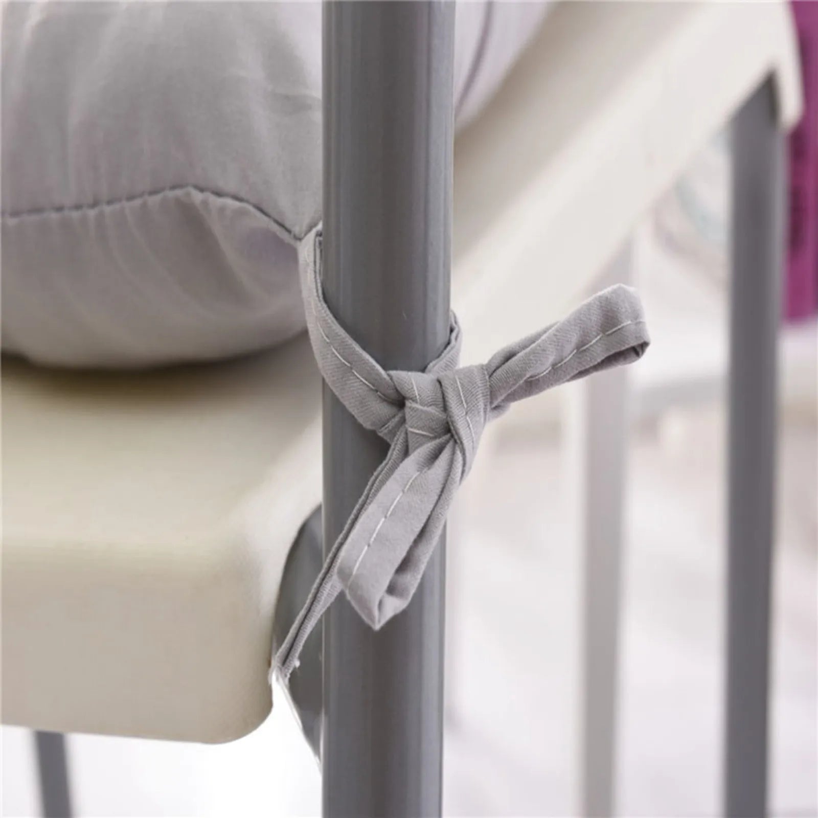 40cm Throw Pillow Chair Fixed Rope Non-Slip Seat Cushion Nap Pillows Home Office Chair Cushion Seat Soft Pad Pillow Sofa Cushion Oasis Select