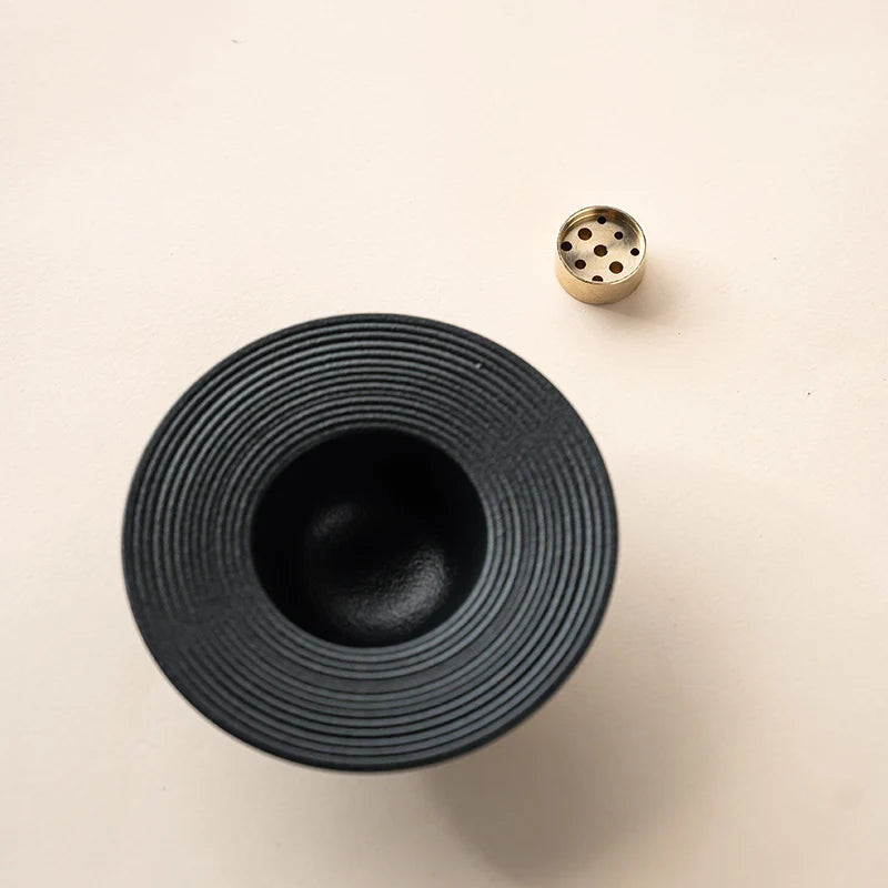 Creative Japanese Ceramic Incense Burner Household Simple Incense Holder Insert Indoor Incense Burner Holder Oasis Select