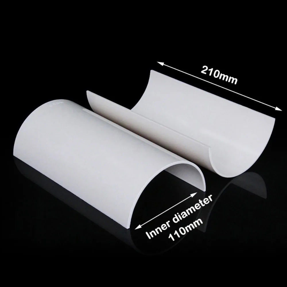 New PVC Tube Repair Patch Open Tee 50 75 110 Pipe Joint White Plumbing Accessories Home Oasis Select 110mm 16mm