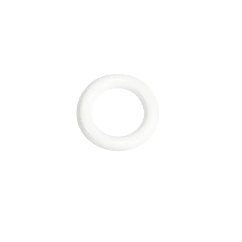 50pcs 9mm Mix Color Soldered Closed Jump Rings Small O Ring Connector for DIY Bracelet Necklace Craft Jewelry Making Oasis Select White 1.7X9mm