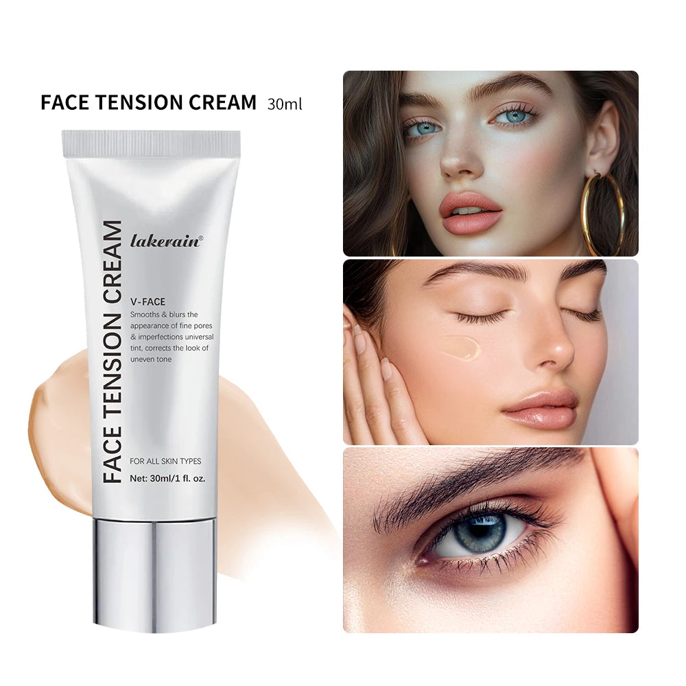 peter Face Tighten Cream Blur Skin for Flawless Makeup Application Reduce Fine Lines Pores and Imperfections Oasis Select army green