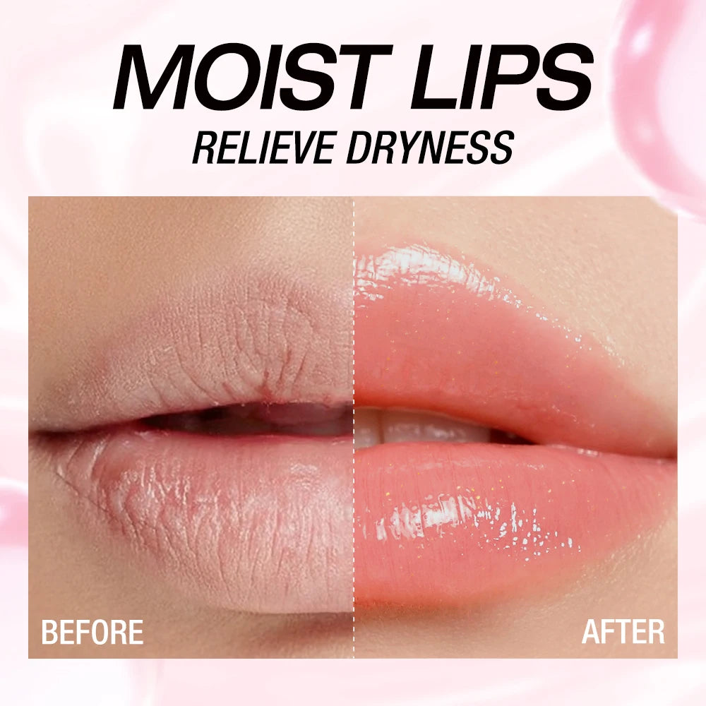 O.TWO.O Color Changing 3-in-1 Lip Balm & Glossy Lipstick