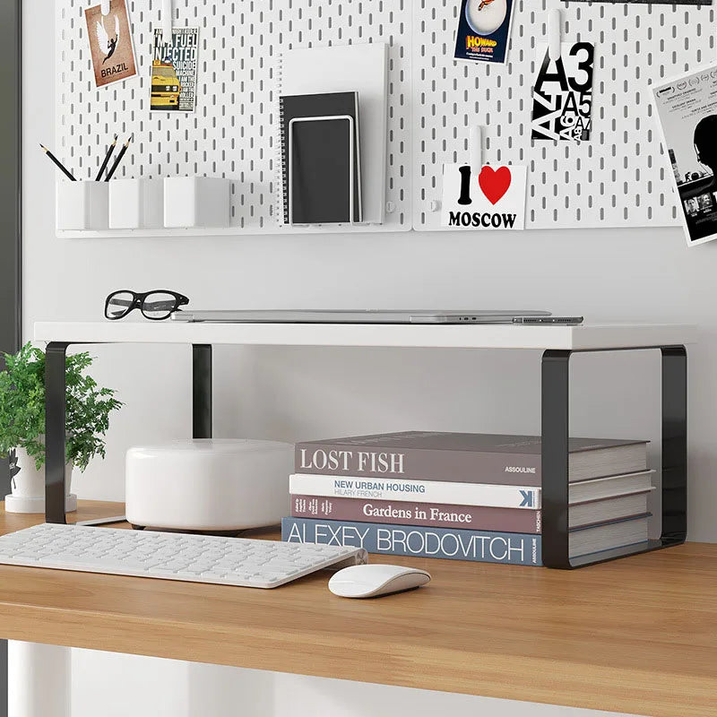 Storage Shelves Organizers Base Lifting Bracket Organizer Storage Rack Computer Table Shelf Multifunction Home Organization Oasis Select
