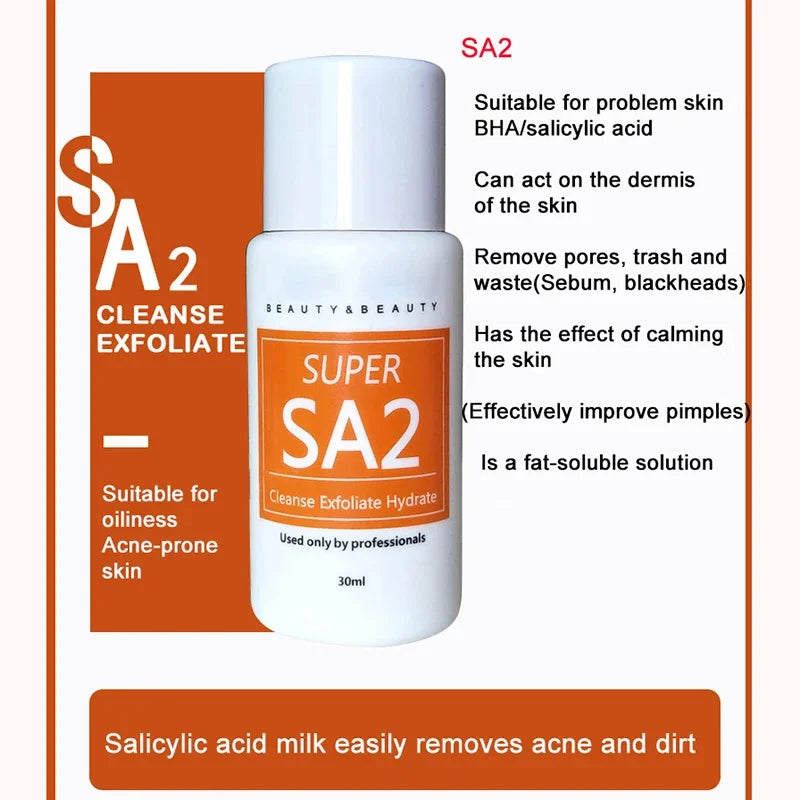 AS1 SA3 AO3 Hydrodermabrasion Serum Set – Deep Clean & Glow Facial Serum Set Oasis Select