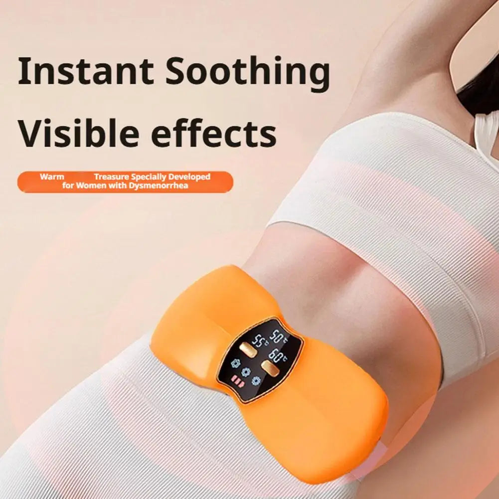 Electric Abdominal Massager Warming Palace Belt For Women's Menstrual with Adjustable Temperature Belt For Warming the Uterus Oasis Select