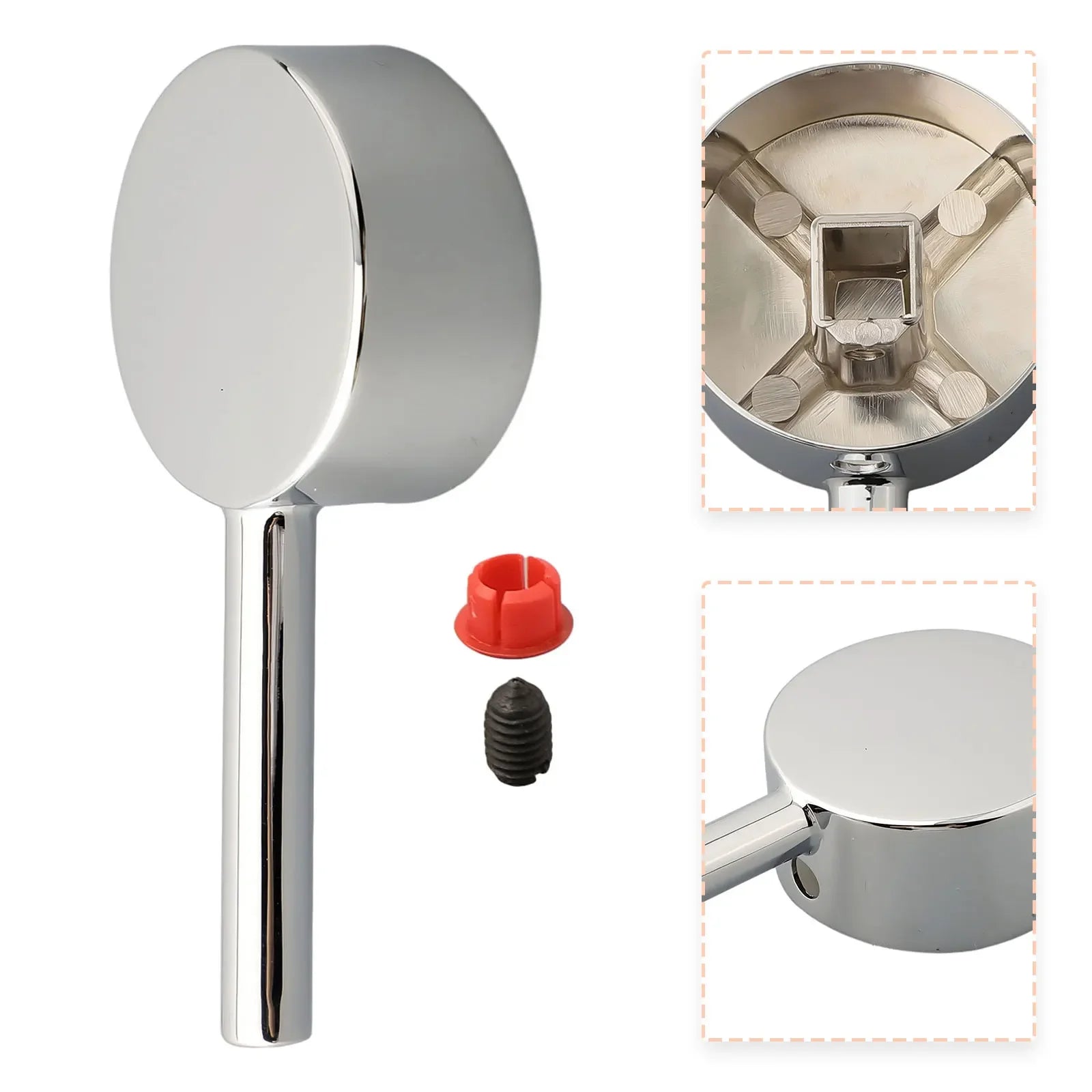 Water Tap Handle Faucet Handle Shower Switch Dial Tap Handle Replacement Trip Lever Chrome Plated Bath And Shower Faucets Oasis Select