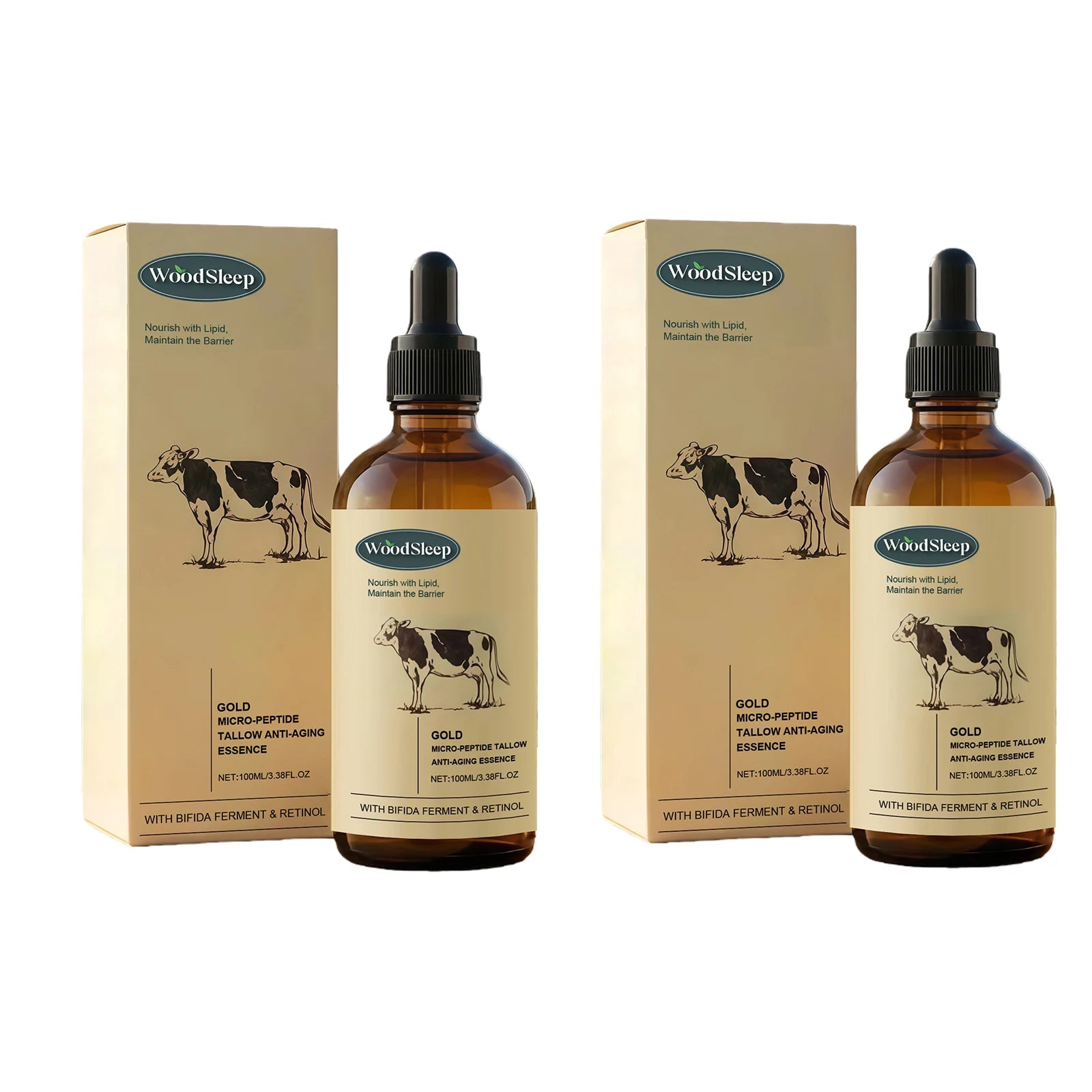 WOODSLEEP Tallow Face Serum – Firming, Brightening & Hydrating Face Serum Oasis Select Buy 1 Get 1 Free
