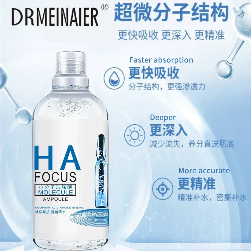 500ml 24K Gold Ampoule Essence Vitamin C Hyaluronic Acid Nicotinamide Polypeptide Moisturizing Firming Brightening Skin Water Oasis Select