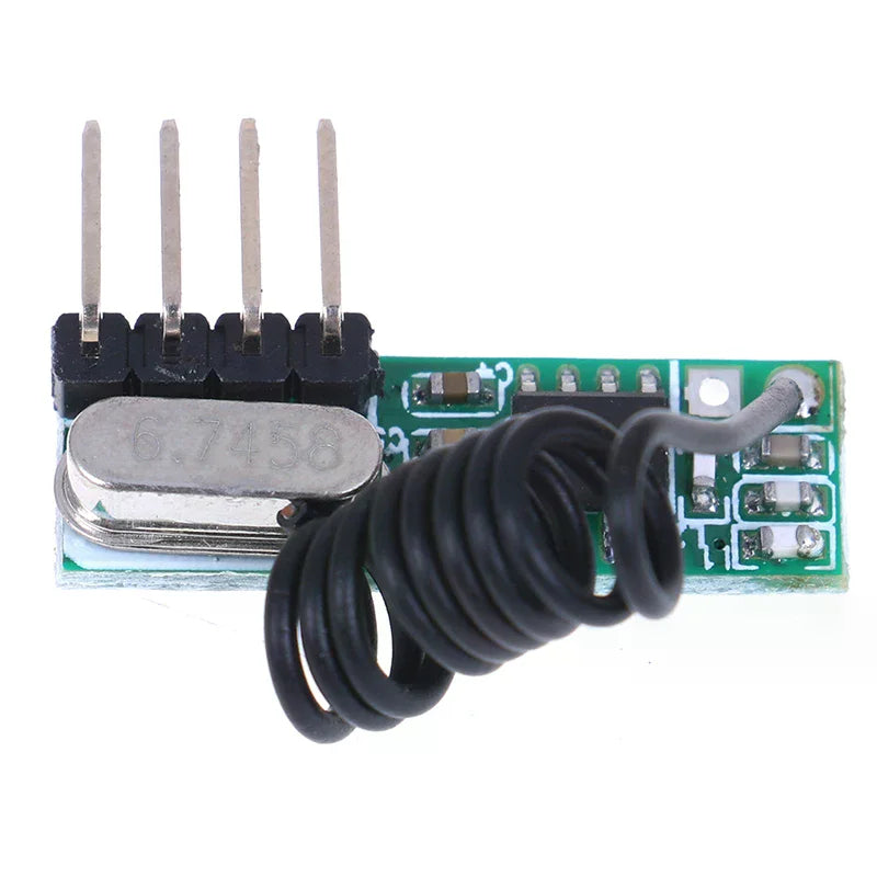 Universal DIY 433 Mhz 1CH RF Relay Receiver Wireless Remote Control Switch Micro Module LED Light Controller DC 3.6V-24V RX500A Oasis Select