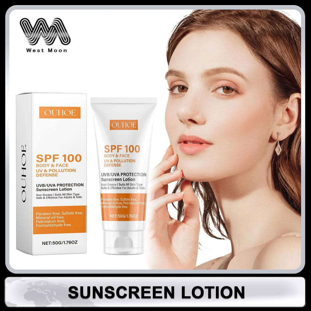 Ouhoe Sunscreen Lotion – UV Protection, Oil-Control & Hydrating