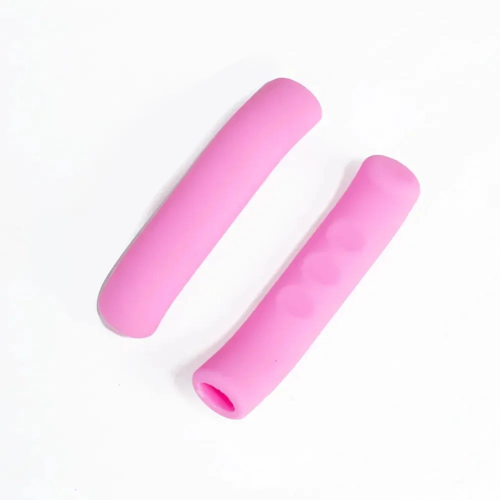 1 4Pairs Bike Brake Lever Protective Silicone Bicycle Grips Handle