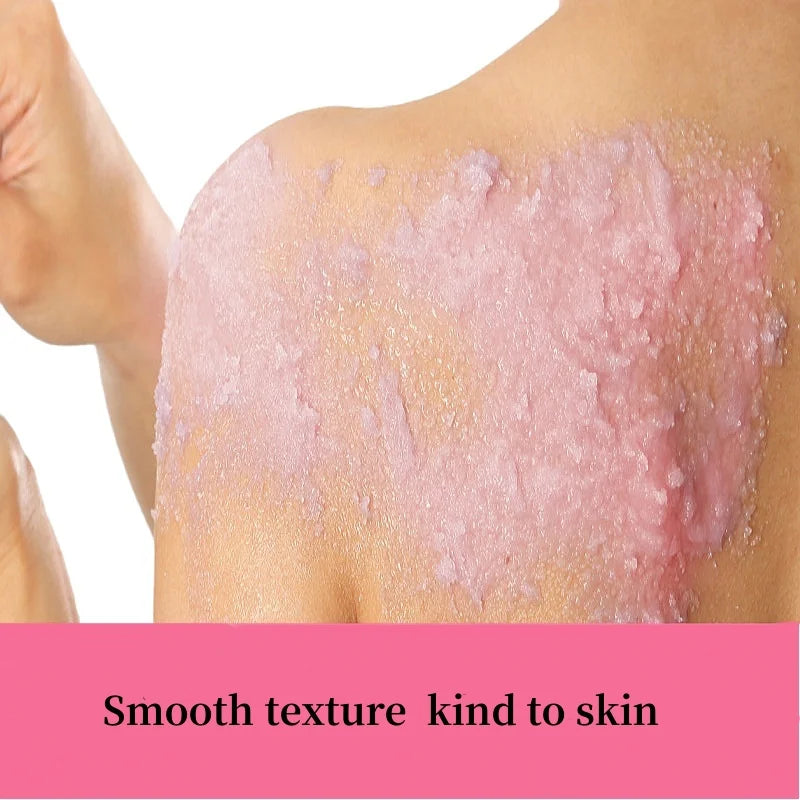 Rose & Walnut Shell Body Scrub 350g – Deep Exfoliating Polish Body Exfoliating Scrub Oasis Select