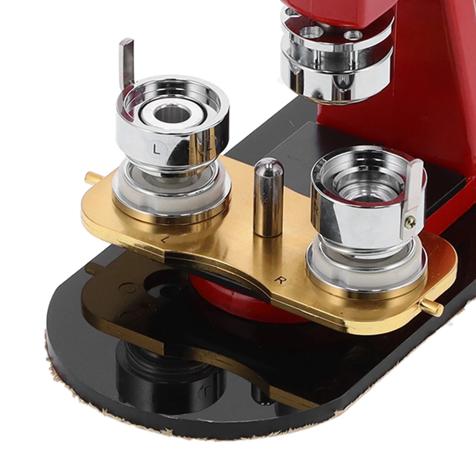 Button Making Press Machine Button Maker Badge Making Press Pressing Machine 25mm with 1000 Buttons for Household Oasis Select