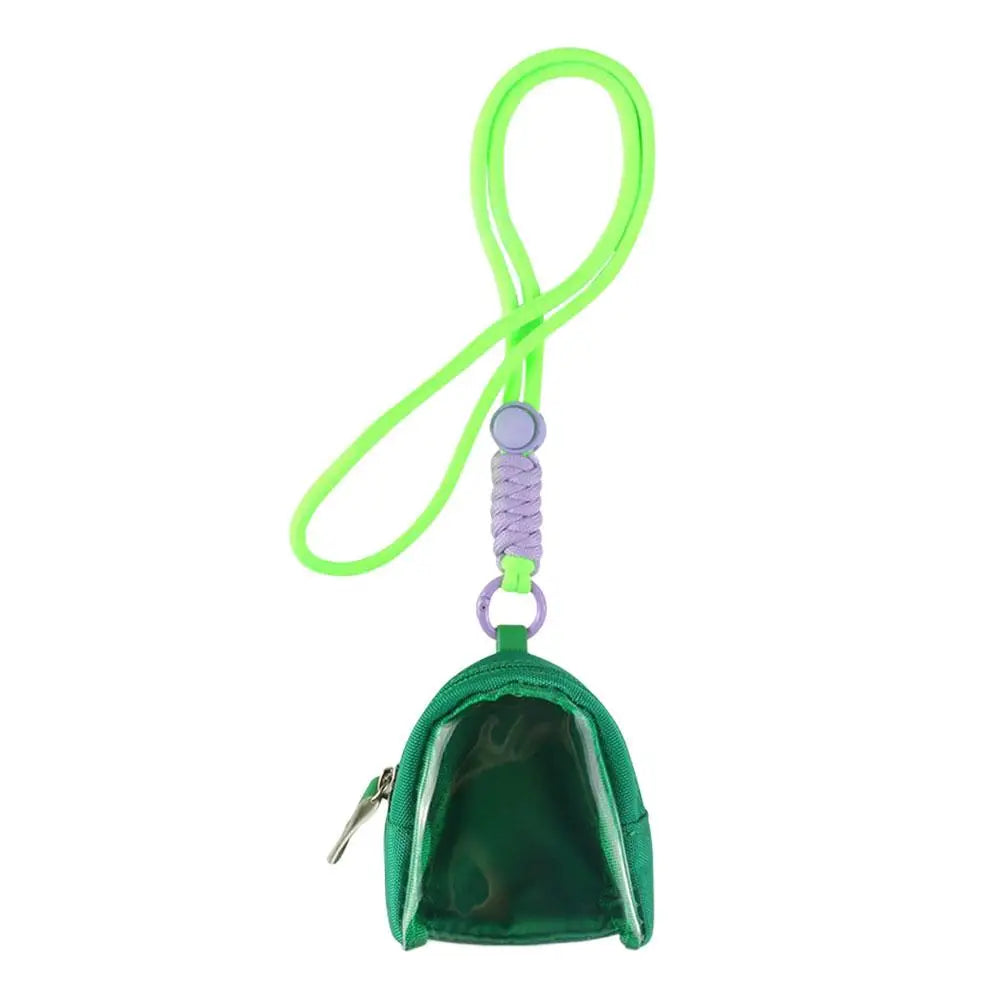 Tamagotchi Paradise Clear Storage Pouch with Lanyard