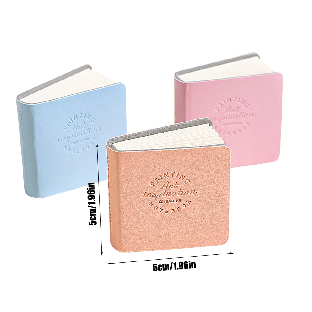 Sketchbook 3Pcs Pocket Drawing Book Blank Water Color Thick Paper Mini Sketchbook 48sheets Marker Painting Paper Art Supplies Oasis Select 03 3Pcs
