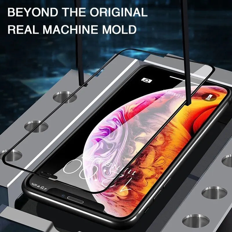 4PCS Full Cover Tempered Glass for iPhone 14 Pro Max 14 Plus 15 9D Screen Protector for iPhone 13 Pro Max 12 11 13 Mini Glass Oasis Select