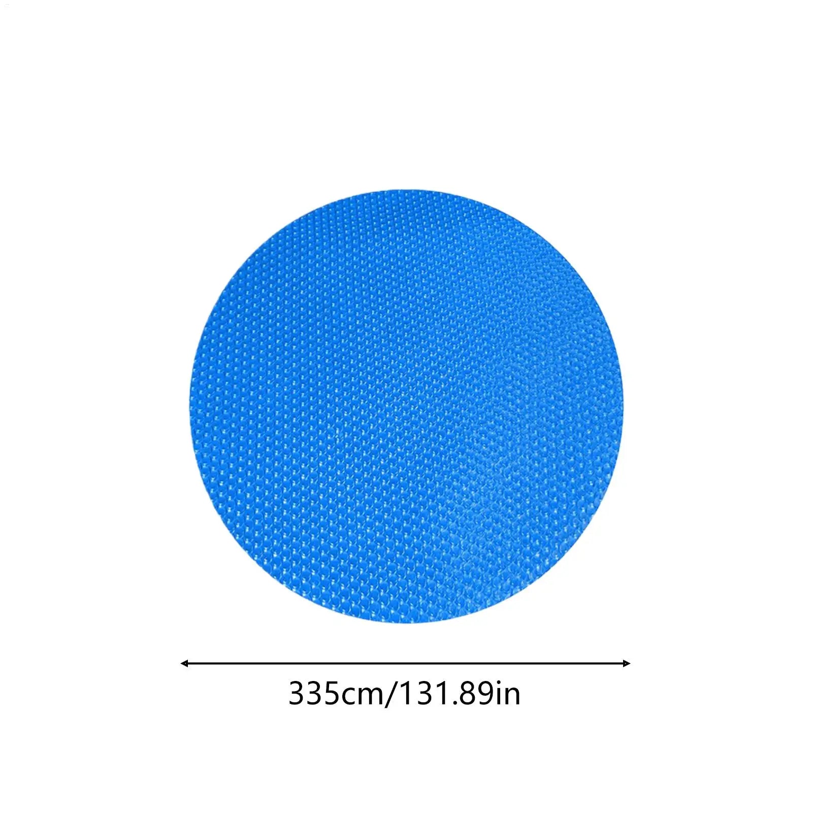 Round on Ground Underground Insulation Blanket Pool Cover Pool Solar Blanket for Swimming Patio Lawn Garden Winter Summer Spa Oasis Select