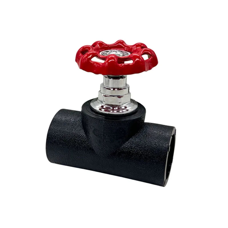 Stainless Steel PE Globe Valve Dn20 To Dn63 Clamp Spring Valve Core Water Pipe Handwheel Gate Switch Hot Melt Pipe Accessories Oasis Select