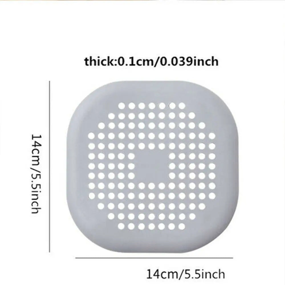 Durable Silicone Kitchen Sink Strainer Hair Drain Catcher Shower Drain Strainer Adsorption Sink Strainer Floor Drain Filter Oasis Select
