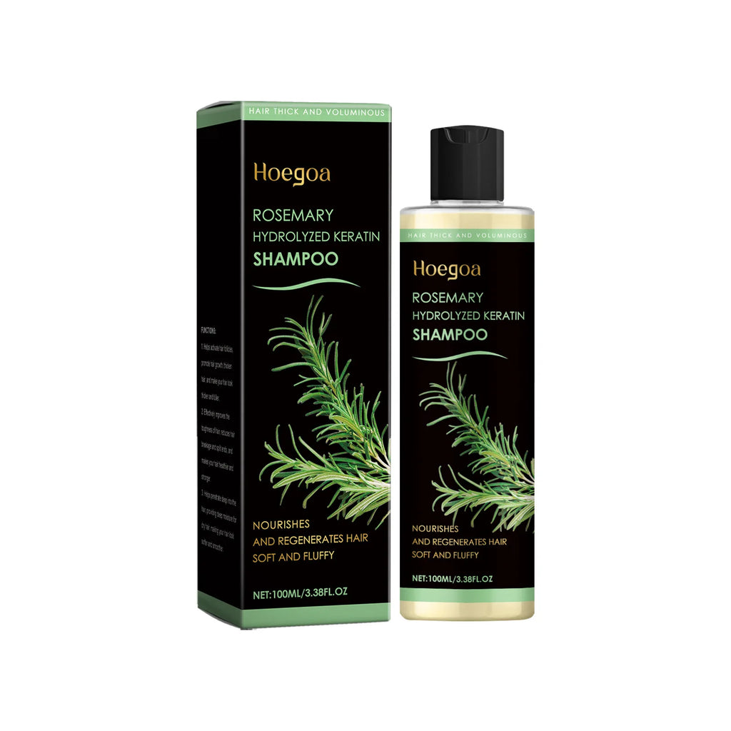 HOEGOA Rosemary Keratin Shampoo – Hair Growth & Repair Hair Growth Shampoo Oasis Select 100ml boxed