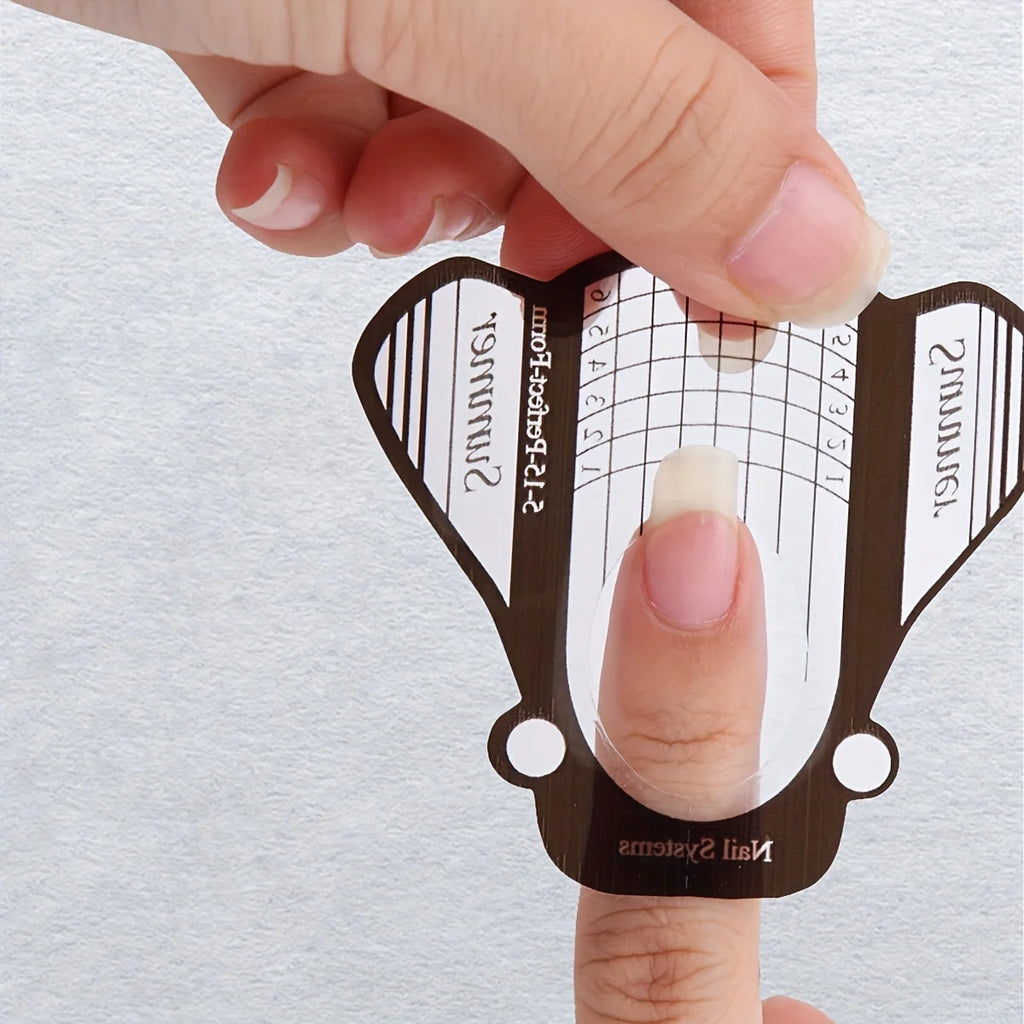Bee-Shaped Nail Extension Paper Holder | French Manicure Tool Nail Form Holder Oasis Select