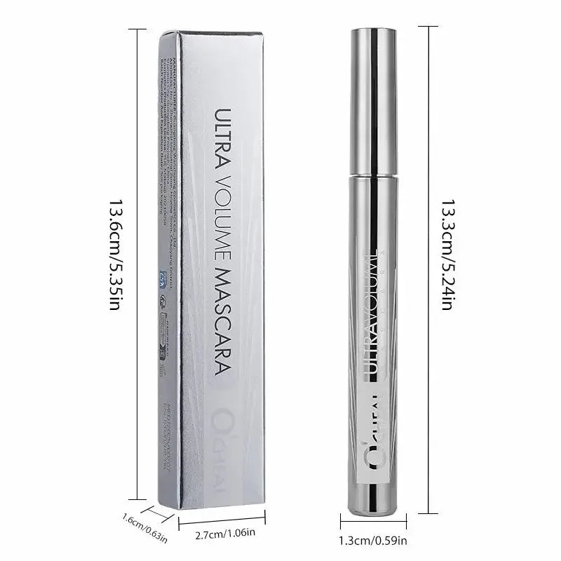 OCHEAL Waterproof Mascara – 2mm Micro Brush, Volume & Curl