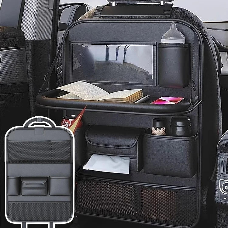 Car Backseat Organizer – 6-Pocket Storage Bag & Foldable Tray Car Seat Organizer Oasis Select