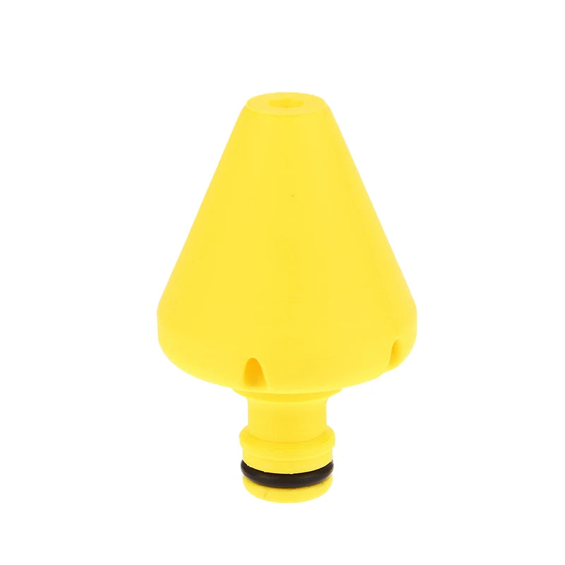 1Pcs Gutter Cleaning Nozzles High Pressure Washer Nozzle Sewer Sewage Hose Nozzle Washing Accessories Quick Connector Oasis Select Yellow