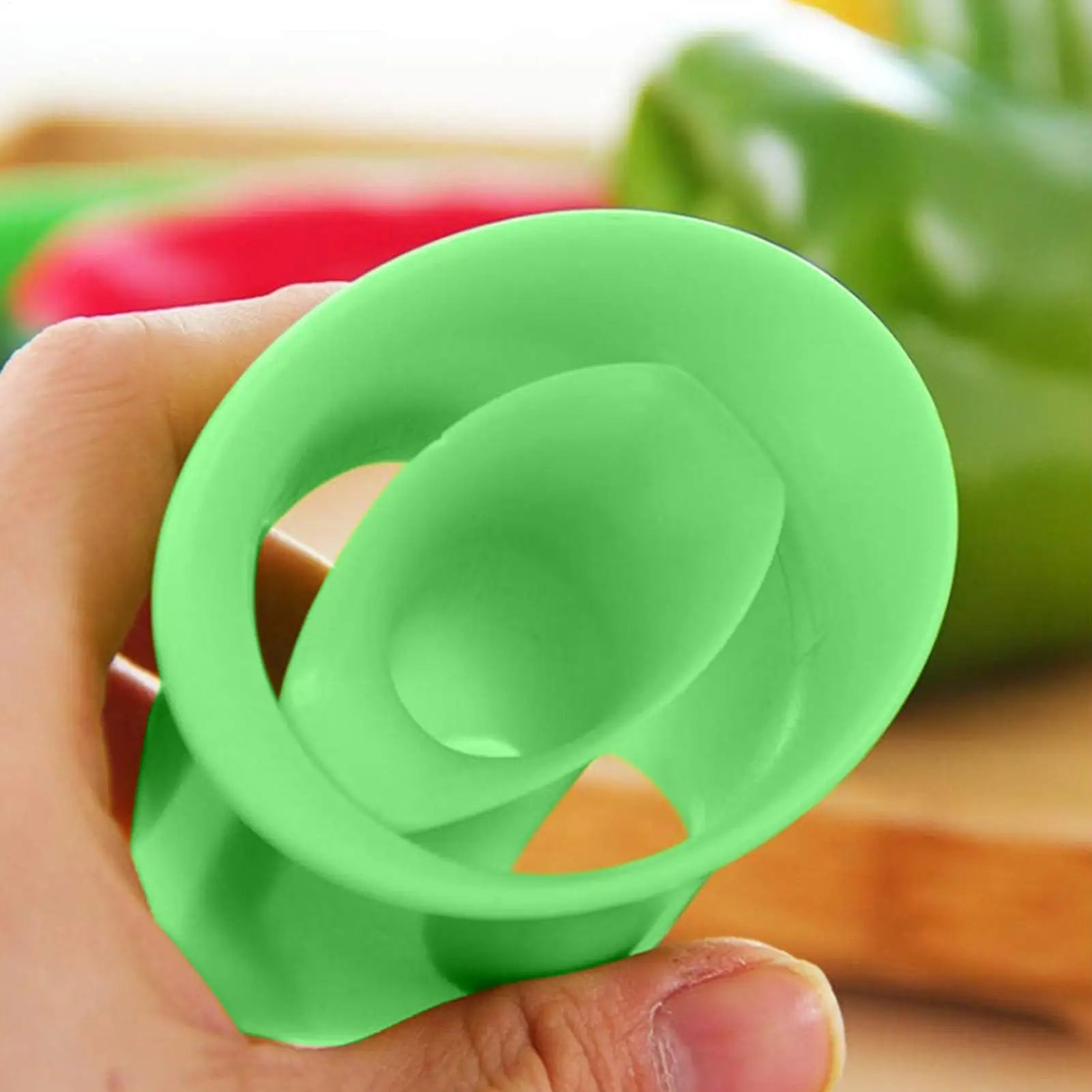 Creative Pepper Corer Seeded Remover Device Coring Device Fruit Cutter Kitchen Household Fruit Vegetable Coring Tool Oasis Select