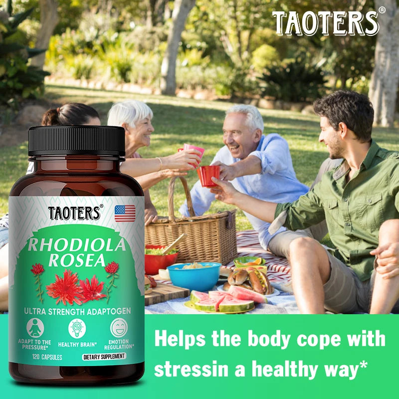 Rhodiola Rosea 1000mg Capsules – Energy, Brain & Mood Support