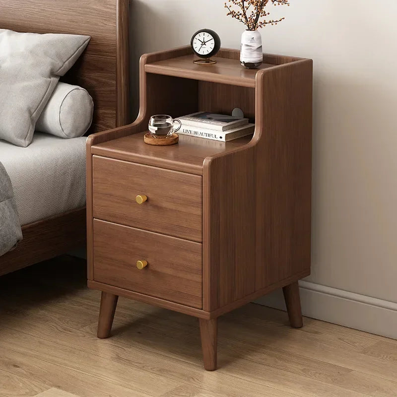 Multi-functional Household Goods Bedside Table Bedroom Bedside With Multi-function Bedside Small Low Side Cabinet Oasis Select