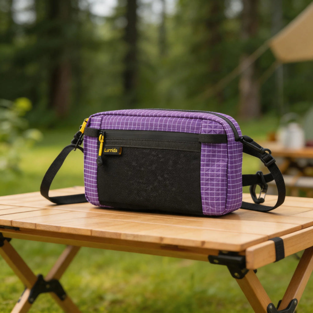 1.1L Fiber Waist Pack Waterproof UltraLight Multi Pocket for Cycling Running Hiking Camping Outdoor Sports Gear Pouch Bag Oasis Select