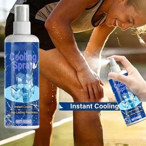 100ml Summer Cooling Body Mist Spray – Portable Ice Feeling Cooling Body Spray Oasis Select