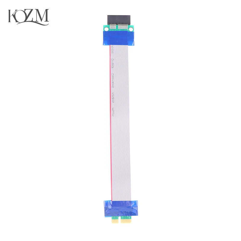 PCIe X1 Flexible Ribbon Riser Card Extension Cable Adapter