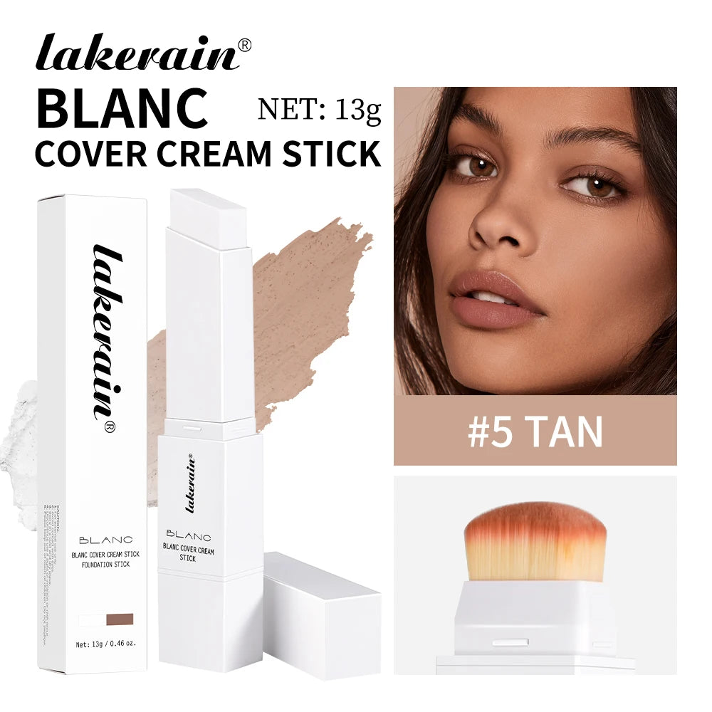 Lakerain Color-Changing Foundation Stick – Full Coverage Matte