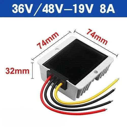 36 48v to 19v 1A 2A 4A 6A 8A 12A 15A 20A 30A DC DC Converter Step Down Buck Voltage Regulator For Car Device Oasis Select 8A 30-60V 19V