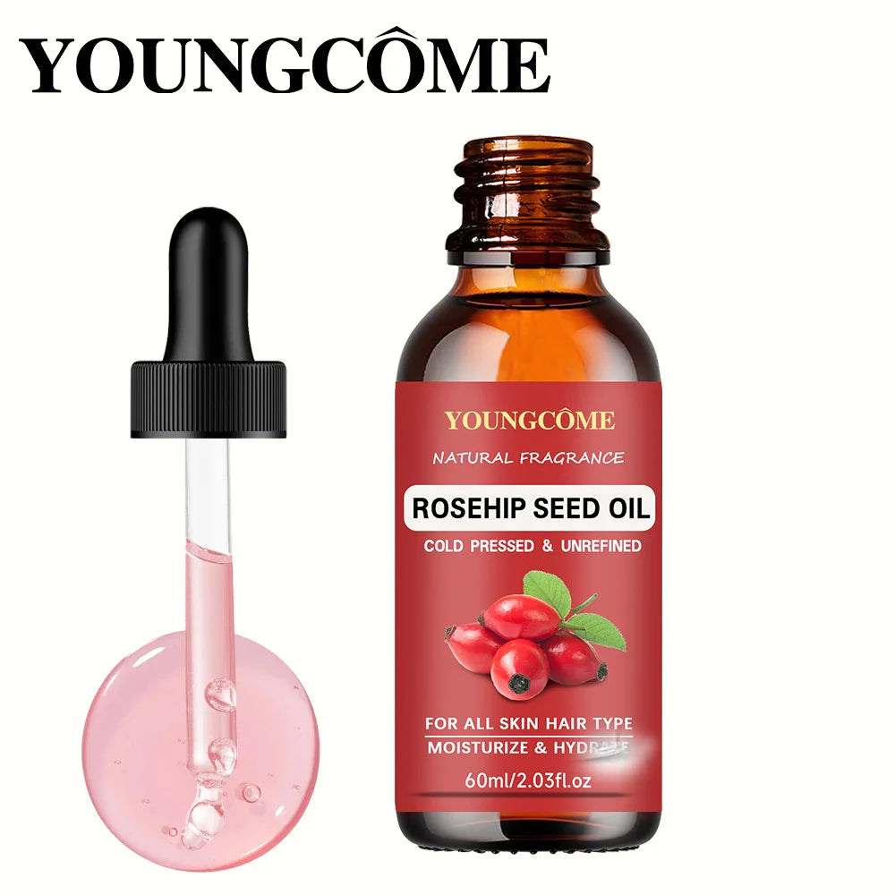 YOUNGCOME Rosehip Seed Oil – Face, Gua Sha & Hair Care Rosehip Face Oil Oasis Select