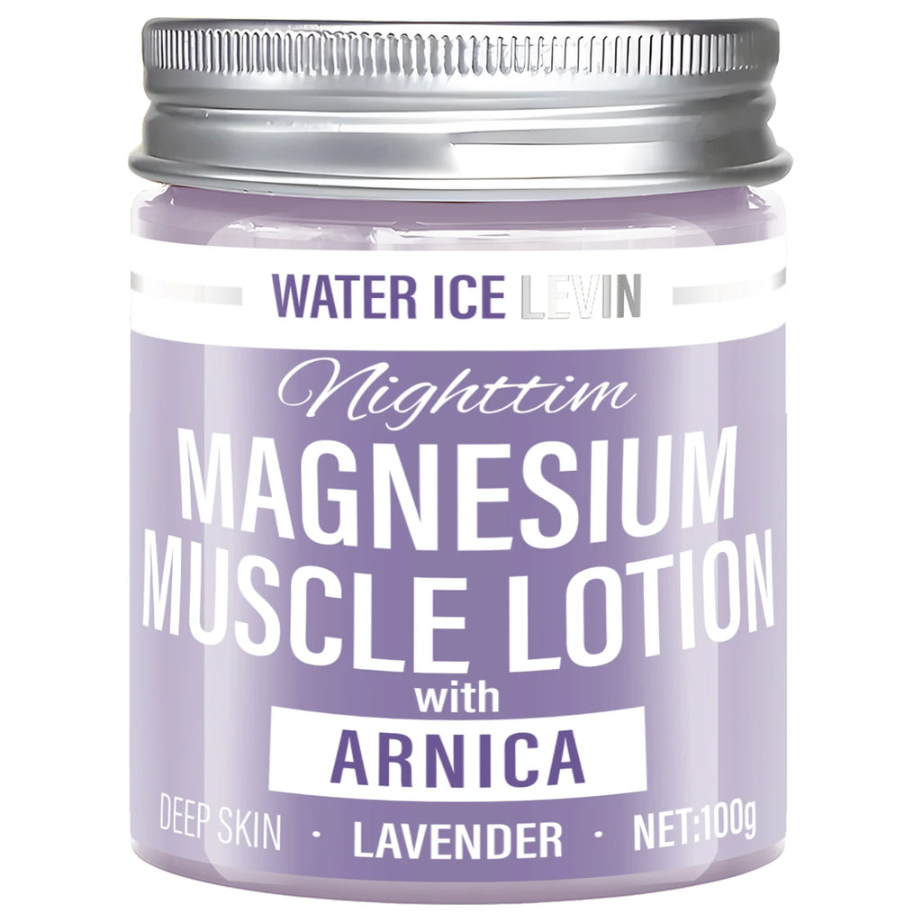 Magnesium Muscle Lotion – Hyaluronic Acid & Lavender 100g Body Lotion Cream Oasis Select Lavender 100g