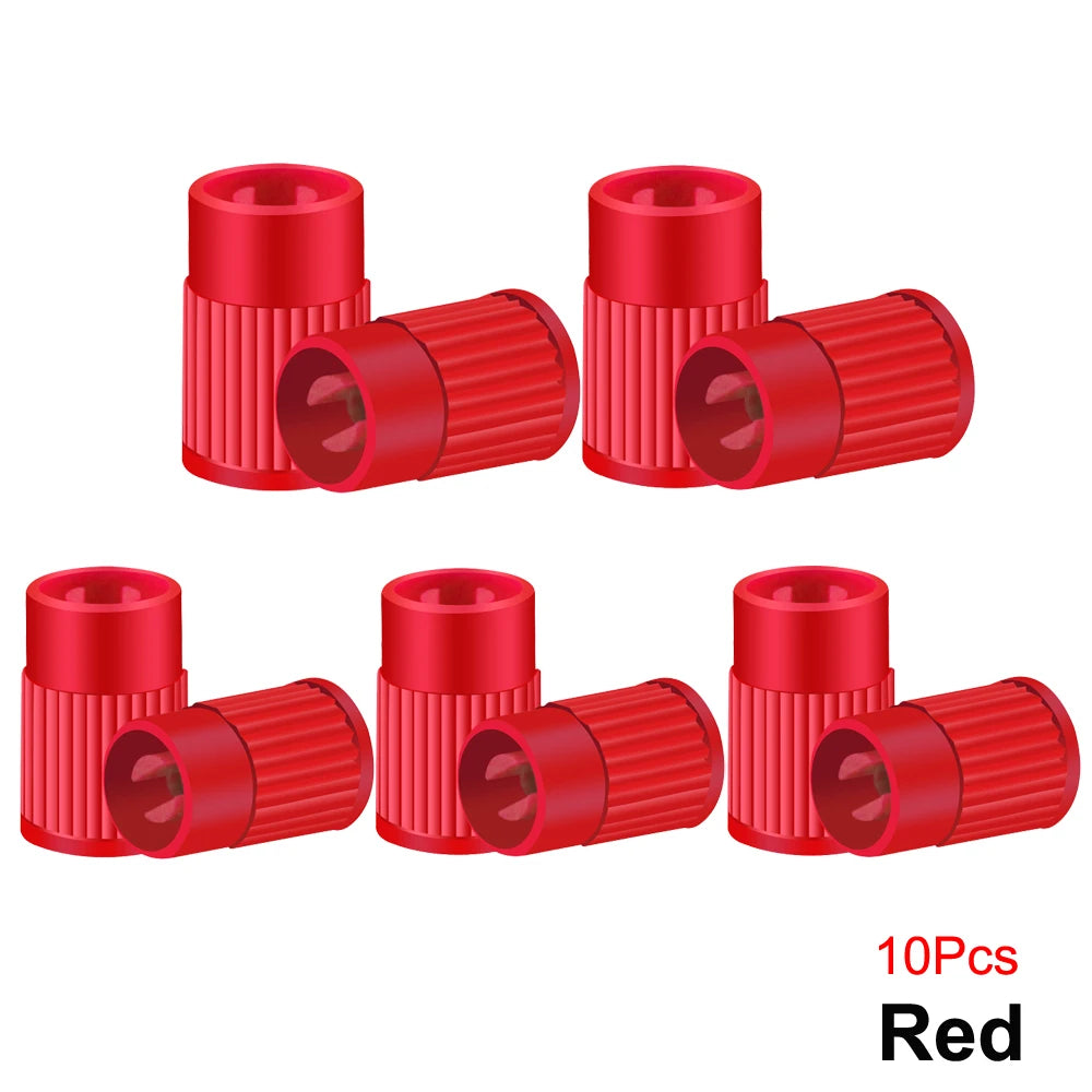 Tire Stem Valve Caps Core Remover Tool Plastic Dust Universal Cars